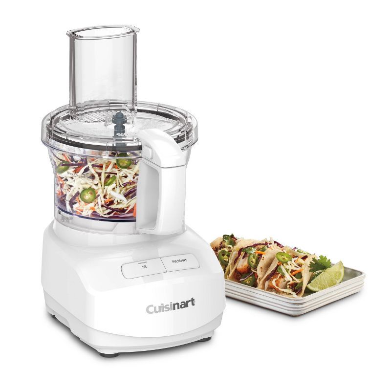 slide 8 of 13, Cuisinart 7 Cups 350W Core Food Processor White FP-7: 3-Year Warranty, Shredder, Chops, Purees, Dishwasher-Safe, 1 ct