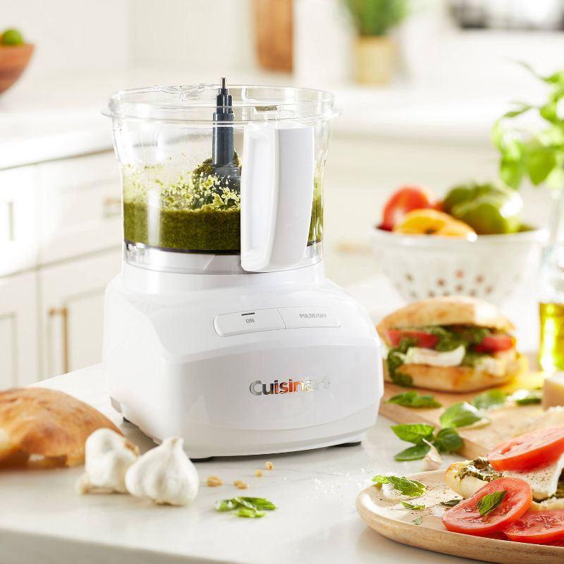 slide 9 of 13, Cuisinart 7 Cups 350W Core Food Processor White FP-7: 3-Year Warranty, Shredder, Chops, Purees, Dishwasher-Safe, 1 ct