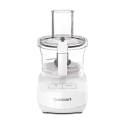 Cuisinart 7 Cups 350W Core Food Processor White FP-7: 3-Year Warranty, Shredder, Chops, Purees, Dishwasher-Safe