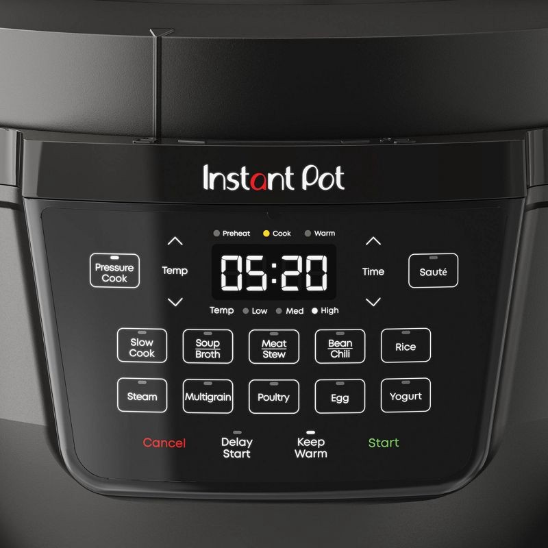 slide 4 of 7, Instant Pot RIO WIDE 7.5qt 7-in-1 Electric Pressure Cooker & Multi-Cooker: 1200W, Dishwasher-Safe Parts, 7.5 qt