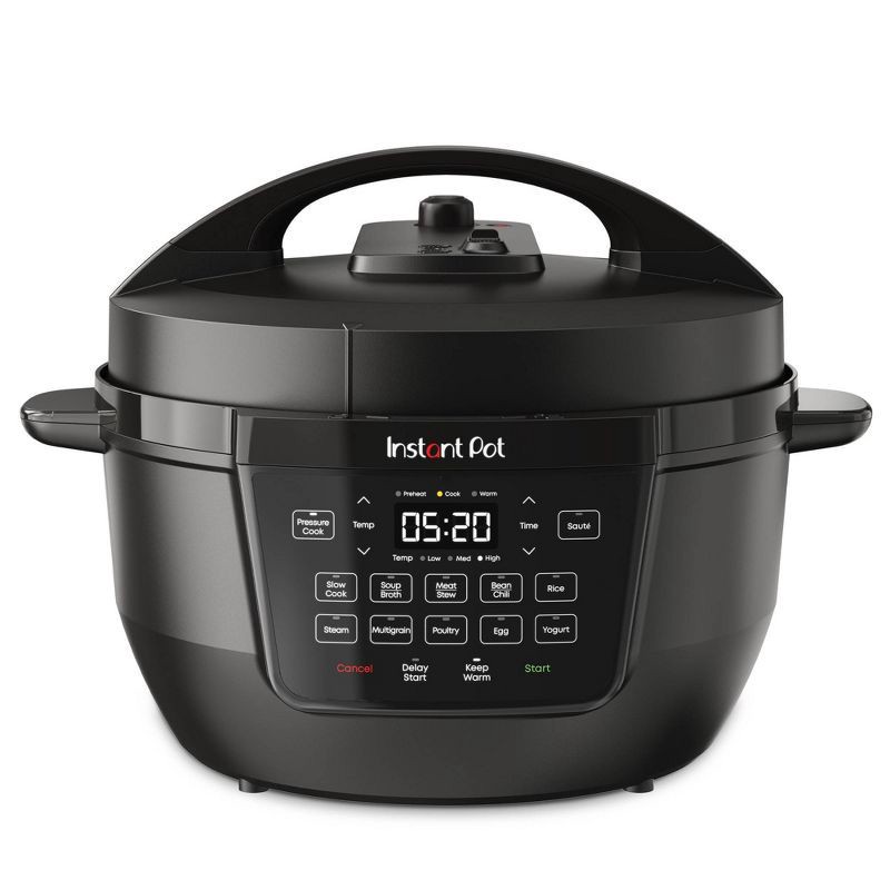 slide 1 of 7, Instant Pot RIO WIDE 7.5qt 7-in-1 Electric Pressure Cooker & Multi-Cooker: 1200W, Dishwasher-Safe Parts, 7.5 qt
