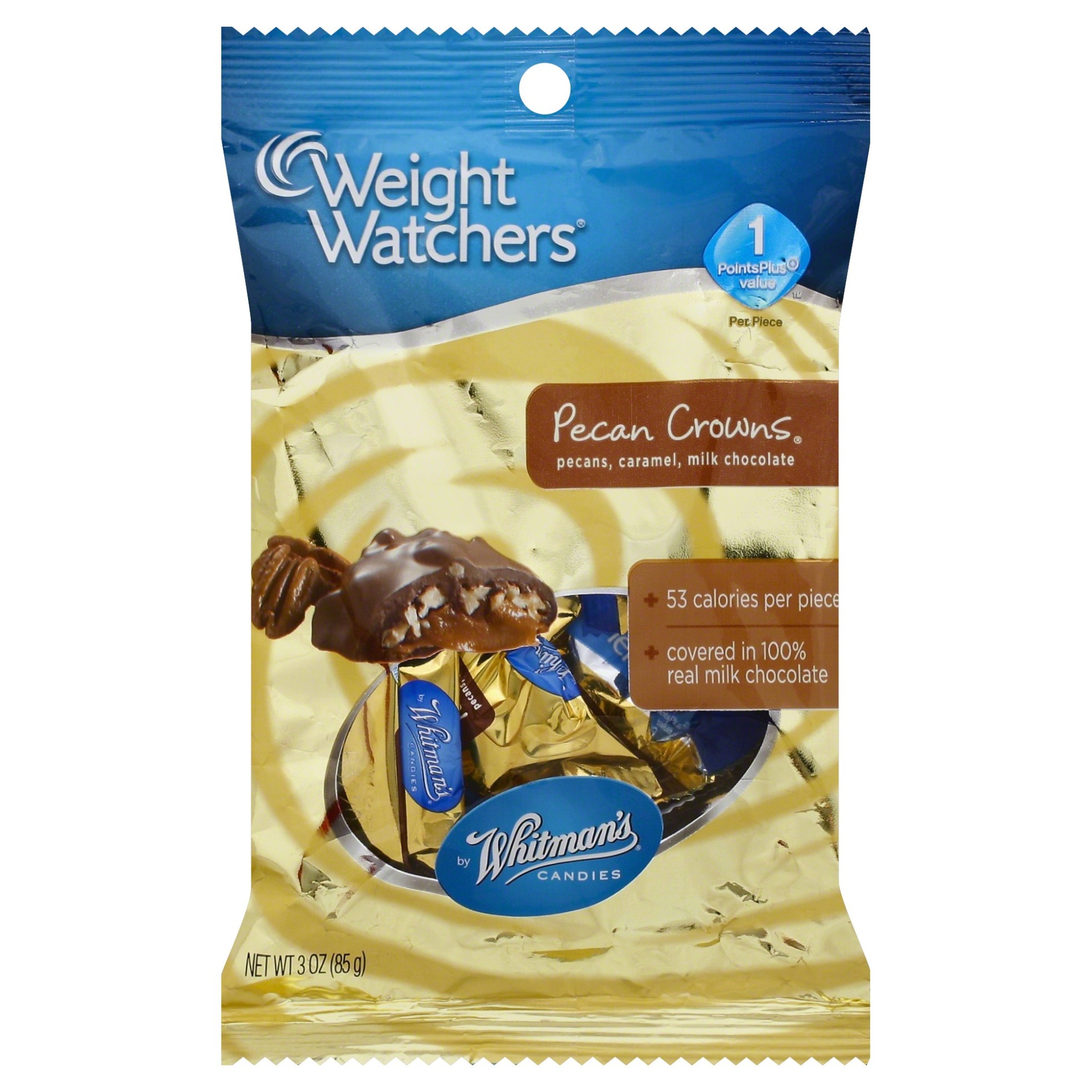 slide 1 of 3, Weight Watchers Pecan Crowns, 3 oz