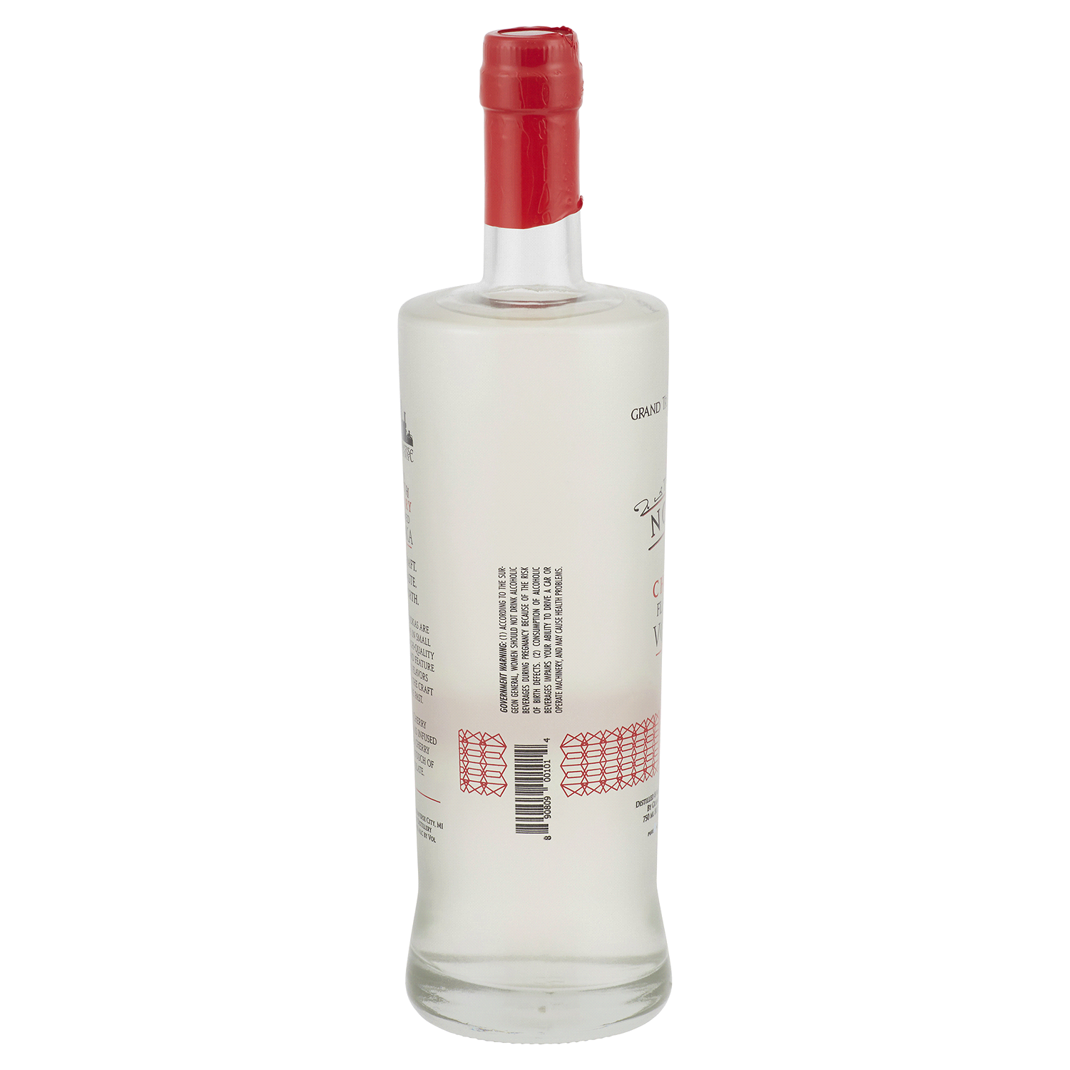 slide 2 of 2, True North Traverse City Whiskey Company Grand Traverse Distillery Cherry Flavored Vodka, 750 ml