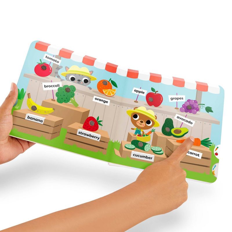 slide 6 of 9, B. toys - Interactive Audio Board Book - Little Listeners: My First Words, 1 ct