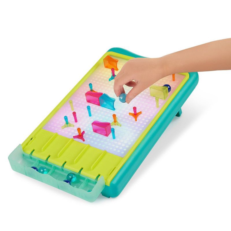 slide 2 of 11, B. toys Light-Up Marble Drop - Marble Run & Peg Art Playset, 1 ct