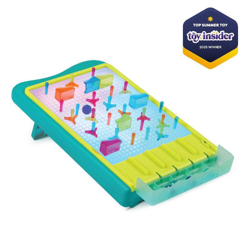 slide 3 of 11, B. toys Light-Up Marble Drop - Marble Run & Peg Art Playset, 1 ct