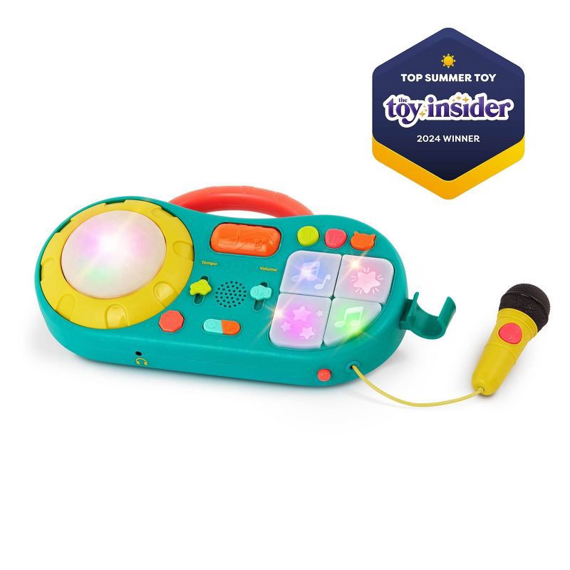 slide 3 of 9, B. toys - DJ Mixer Toy - B. MiniMixer, 1 ct