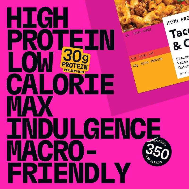 slide 3 of 7, Counter Frozen Taco Mac & Cheese Bowl - 10oz, 10 oz