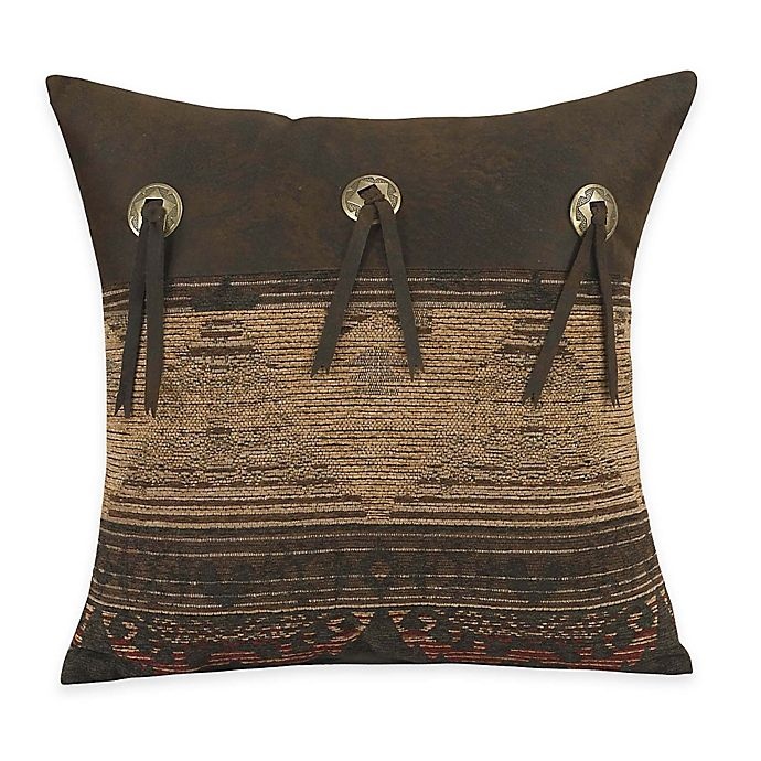 slide 1 of 1, HiEnd Accents Sierra Square Throw Pillow with Conchos, 1 ct