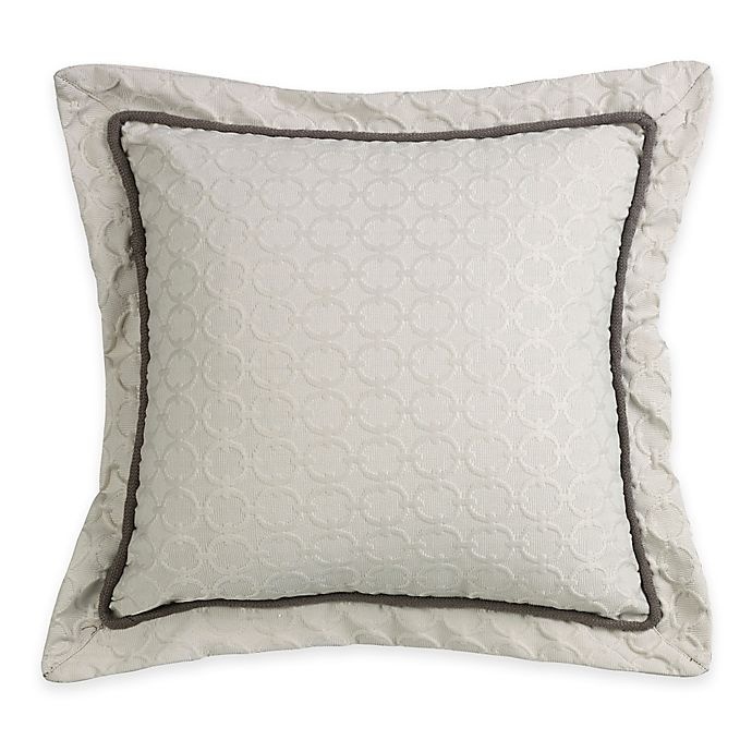 slide 1 of 1, HiEnd Accents Chain Link Square Throw Pillow, 1 ct