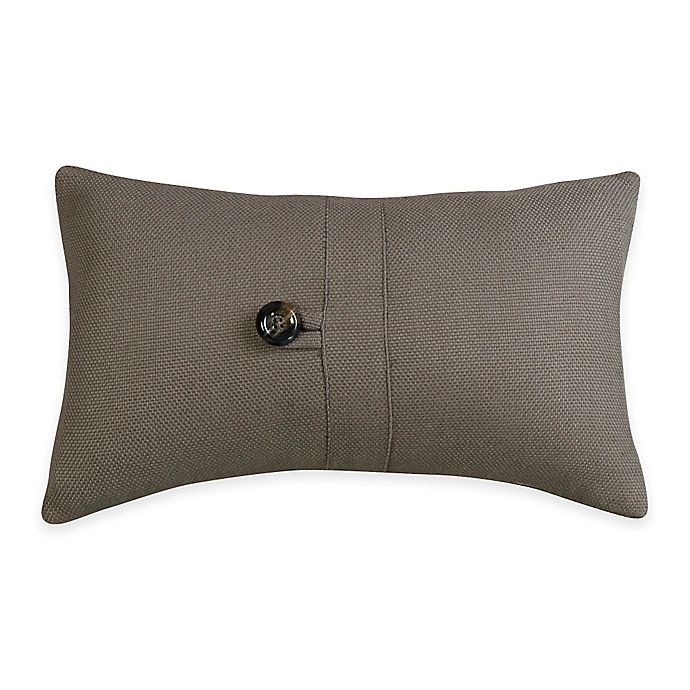 slide 1 of 1, HiEnd Accents Small Oblong Throw Pillow - Grey, 1 ct