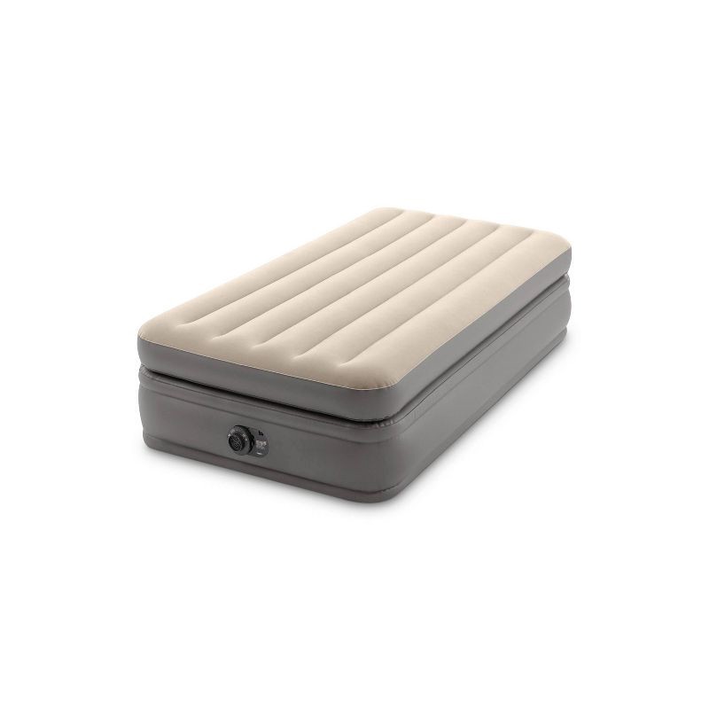 slide 2 of 8, Intex Twin 20' Dual Layer Air Mattress with Built-in Pump, 1 ct