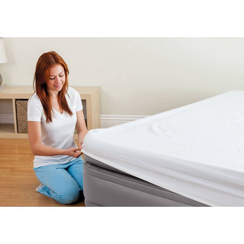 slide 5 of 8, Intex Twin 20' Dual Layer Air Mattress with Built-in Pump, 1 ct