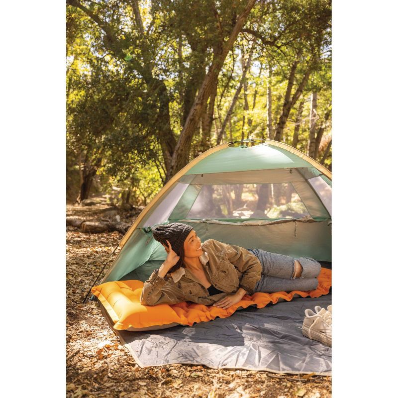 slide 4 of 5, Intex TPU Cot Camping Sleeping Mat with Hand Held Mini USB Pump, 1 ct