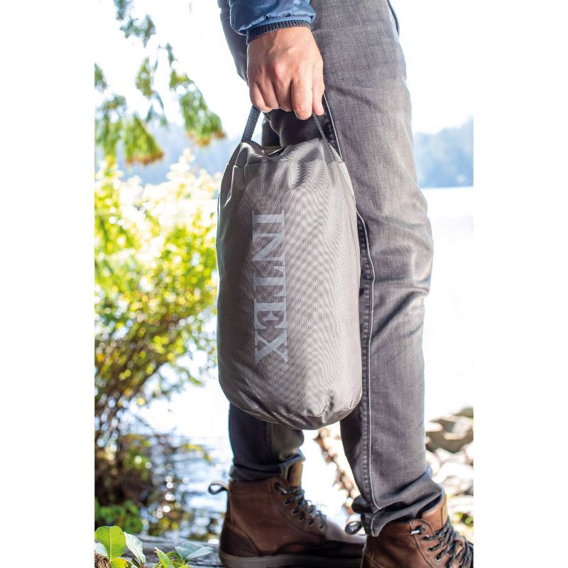 slide 3 of 5, Intex TPU Cot Camping Sleeping Mat with Hand Held Mini USB Pump, 1 ct