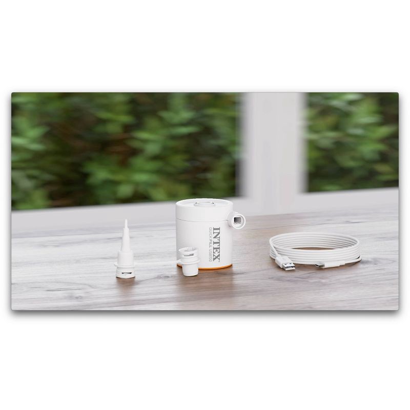 slide 3 of 12, Intex Quick Fill Cylinder Mini USB Air Pump: Universal Electric Airbed Device, 1 ct