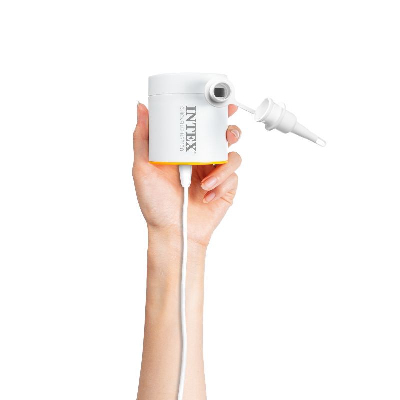 slide 10 of 12, Intex Quick Fill Cylinder Mini USB Air Pump: Universal Electric Airbed Device, 1 ct