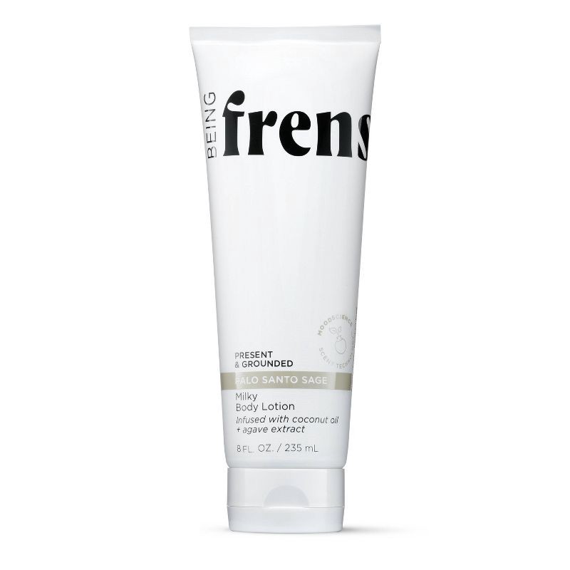 slide 1 of 8, Being Frenshe Milky Body Lotion - Palo Santo Sage - 8 fl oz, 8 fl oz