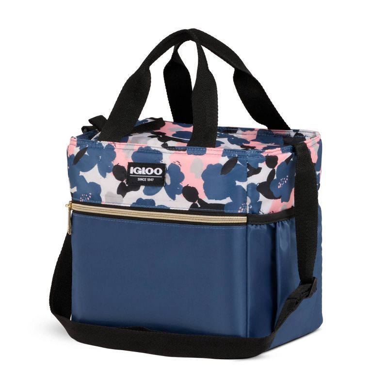 slide 4 of 7, Igloo Mini City Lunch Bag - Abstract Floral, 1 ct