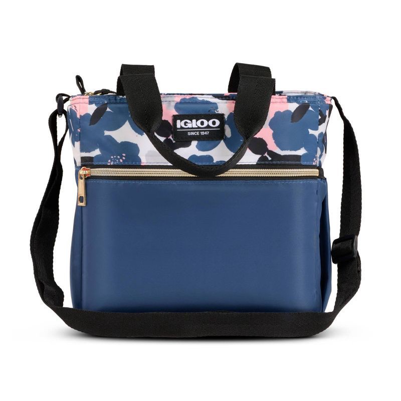 slide 1 of 7, Igloo Mini City Lunch Bag - Abstract Floral, 1 ct