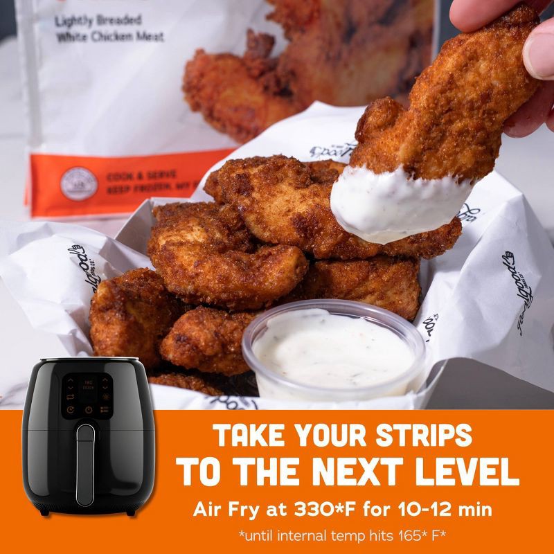 slide 2 of 4, Real Good Foods Low Carb Chicken Strips - Frozen - 20oz, 20 oz