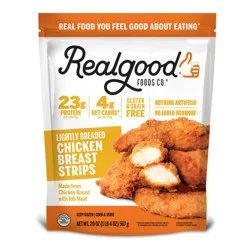 Real Good Foods Low Carb Chicken Strips - Frozen - 20oz