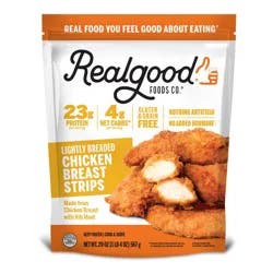 Real Good Foods Low Carb Chicken Strips - Frozen - 20oz