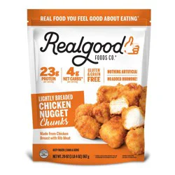 Real Good Foods Low Carb Chicken Nuggets - Frozen - 20oz