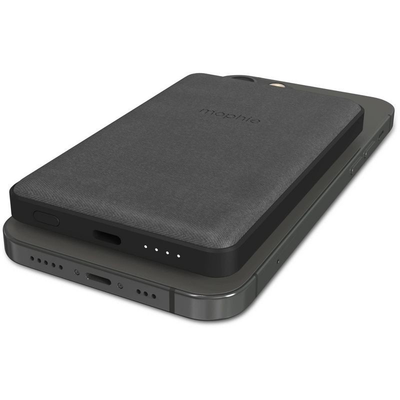 slide 5 of 6, mophie 5000mAh Power Bank Snap + Juice Pack Mini Portable Magnetic Phone Charger, 1 ct