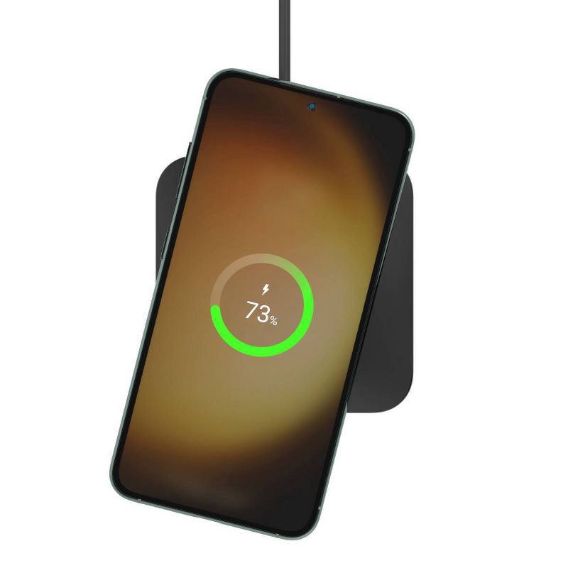 slide 4 of 8, Belkin BoostCharge Pro 15W Universal Easy Align Wireless Charging Pad: Compatible with iPhone 14/15, AirPods, Qi Devices, 1 ct