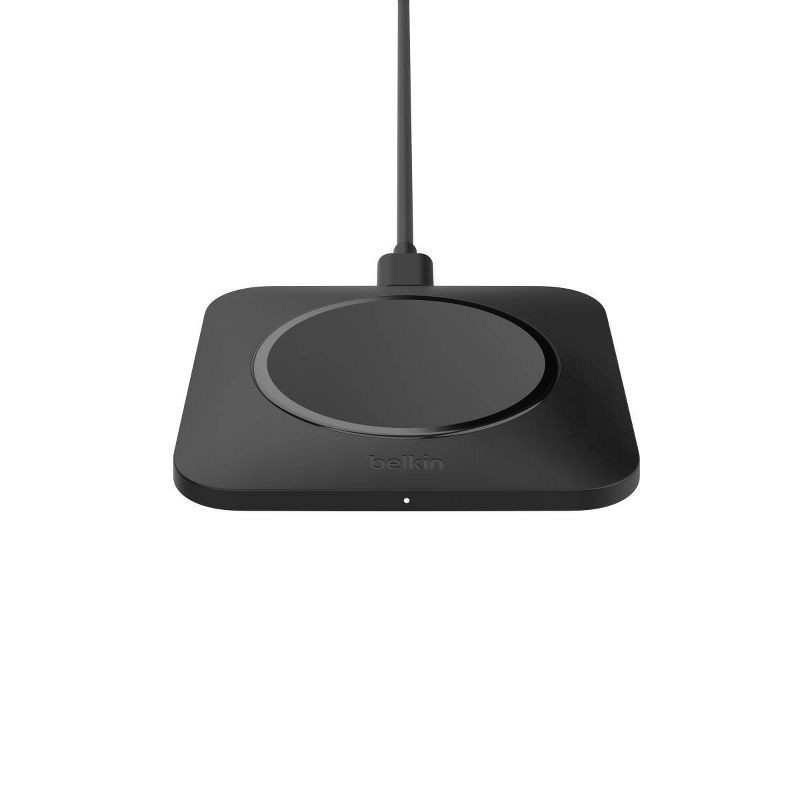 slide 6 of 8, Belkin BoostCharge Pro 15W Universal Easy Align Wireless Charging Pad: Compatible with iPhone 14/15, AirPods, Qi Devices, 1 ct
