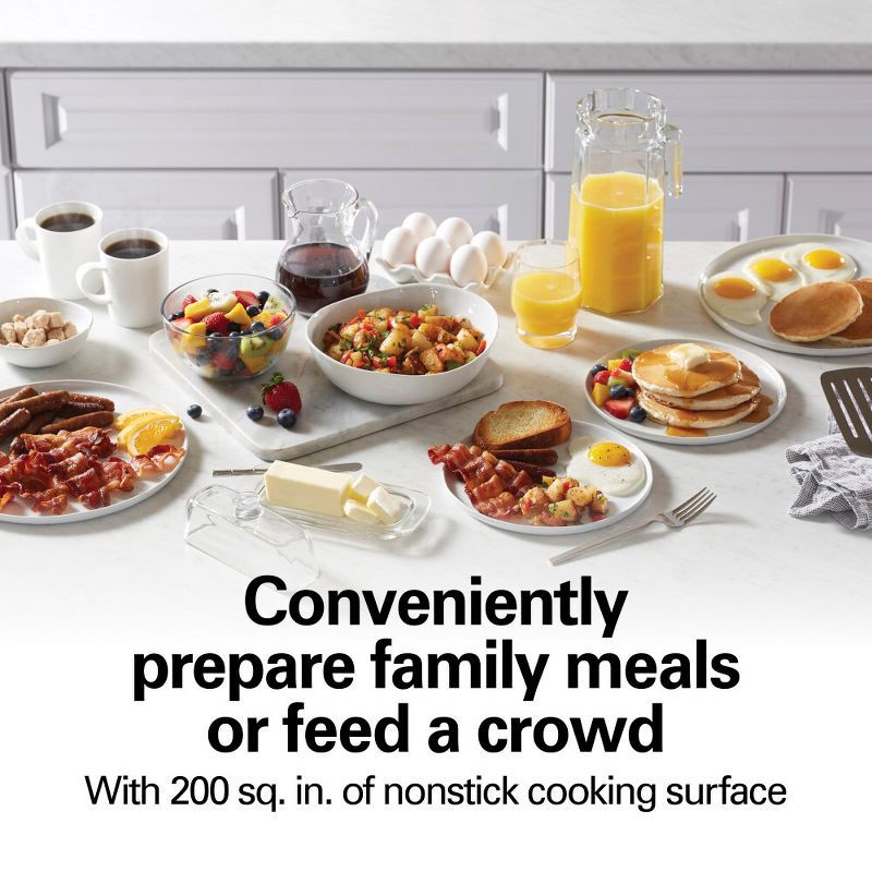 slide 3 of 12, Hamilton Beach Durathon Griddle 38521, 1 ct