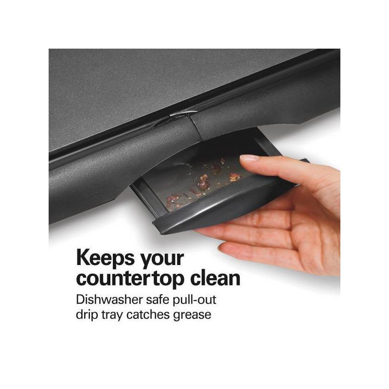 slide 7 of 12, Hamilton Beach Durathon Griddle 38521, 1 ct