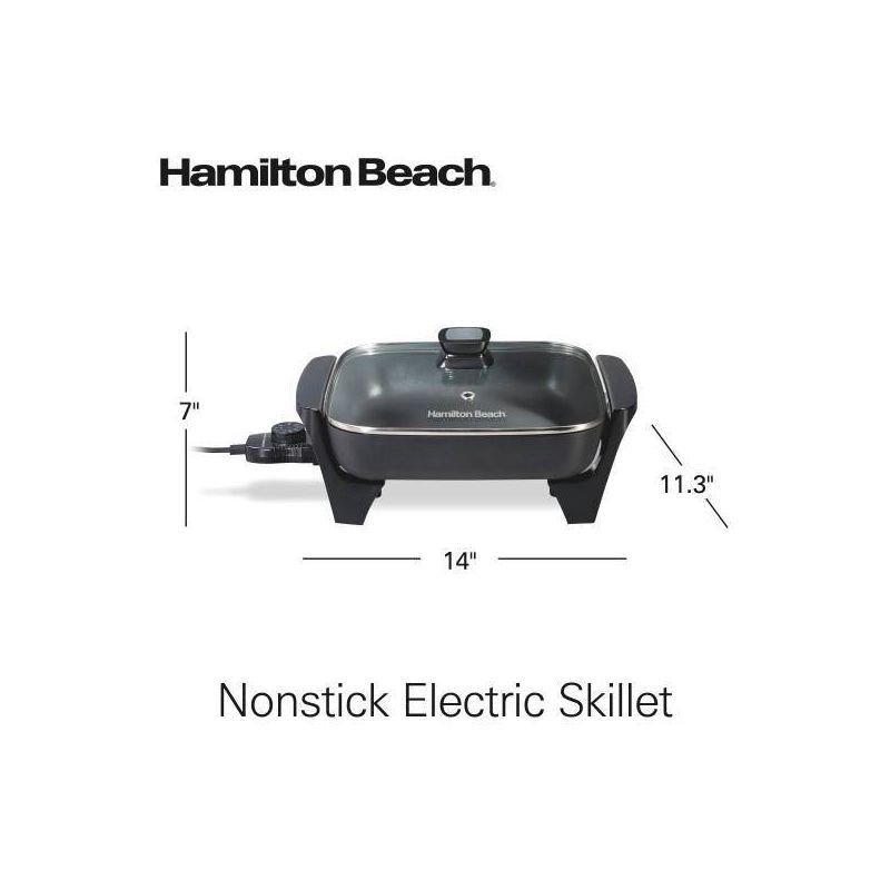 slide 10 of 10, Hamilton Beach square Skillet 38532, 1 ct