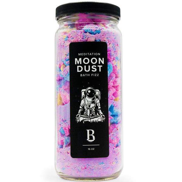 slide 1 of 1, Basin Meditation Moon Dust Bath Fizz, 16 oz