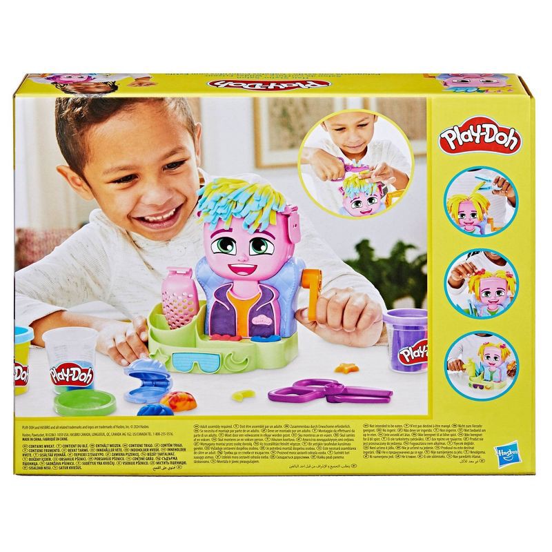 slide 4 of 9, Play-Doh Hair Stylin' Salon Playset - 14pc, 14 ct