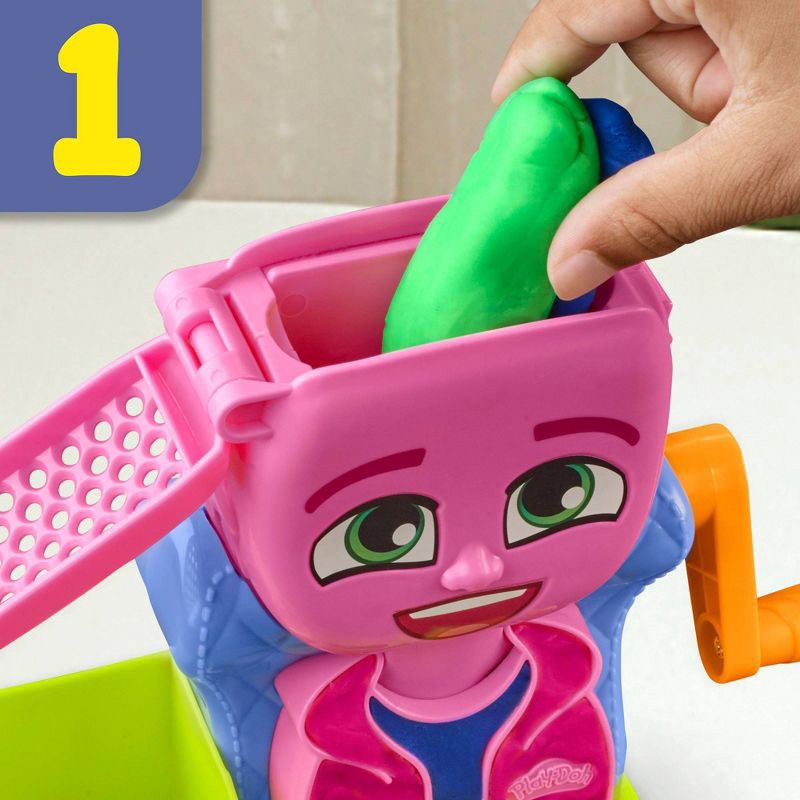 slide 5 of 9, Play-Doh Hair Stylin' Salon Playset - 14pc, 14 ct