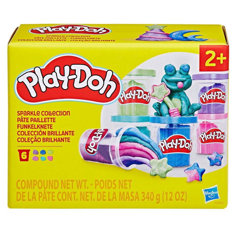 slide 6 of 9, Play-Doh Sparkle Compound Collection 2.0 Bulk Multipack - 6pc, 6 ct