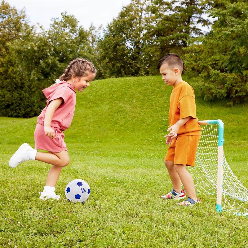 slide 2 of 8, B. toys B. sports Toddler Soccer Goal and Ball - Soccer Set, 1 ct