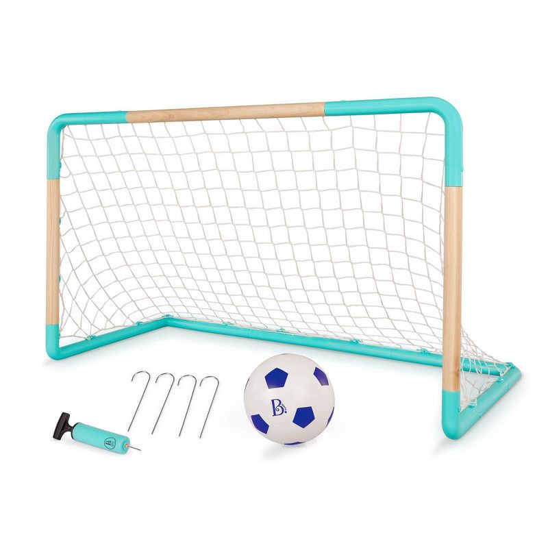 slide 1 of 8, B. toys B. sports Toddler Soccer Goal and Ball - Soccer Set, 1 ct