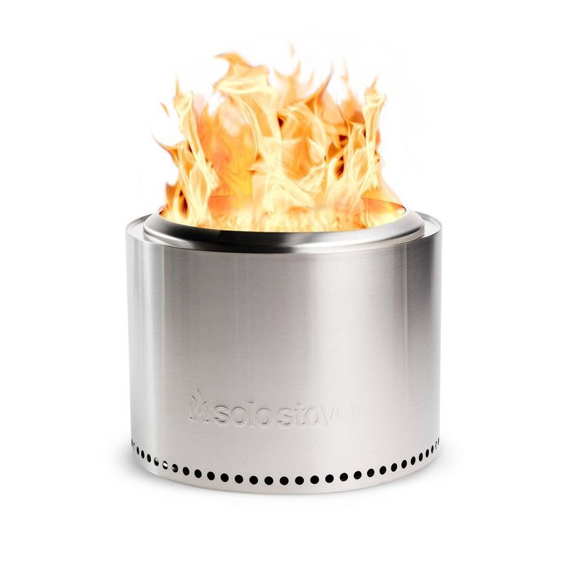 slide 1 of 5, Solo Stove Bonfire 2.0 Outdoor Fire Pit Stainless Steel: Smokeless & Portable, No Assembly Required, 1 ct