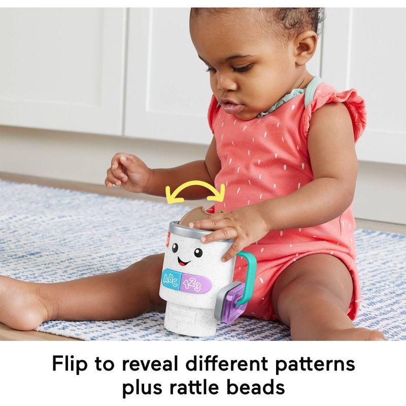 slide 4 of 6, Fisher-Price Laugh & Learn Wake Up & Learn Coffee Mug, 1 ct