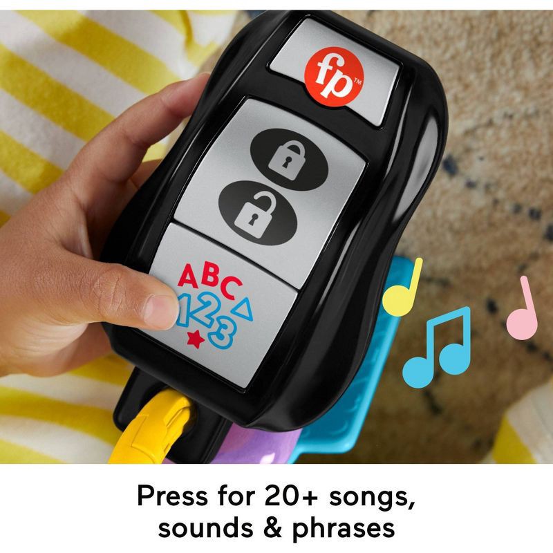 slide 3 of 6, Fisher-Price Laugh & Learn Play & Go Activity Keys, 1 ct