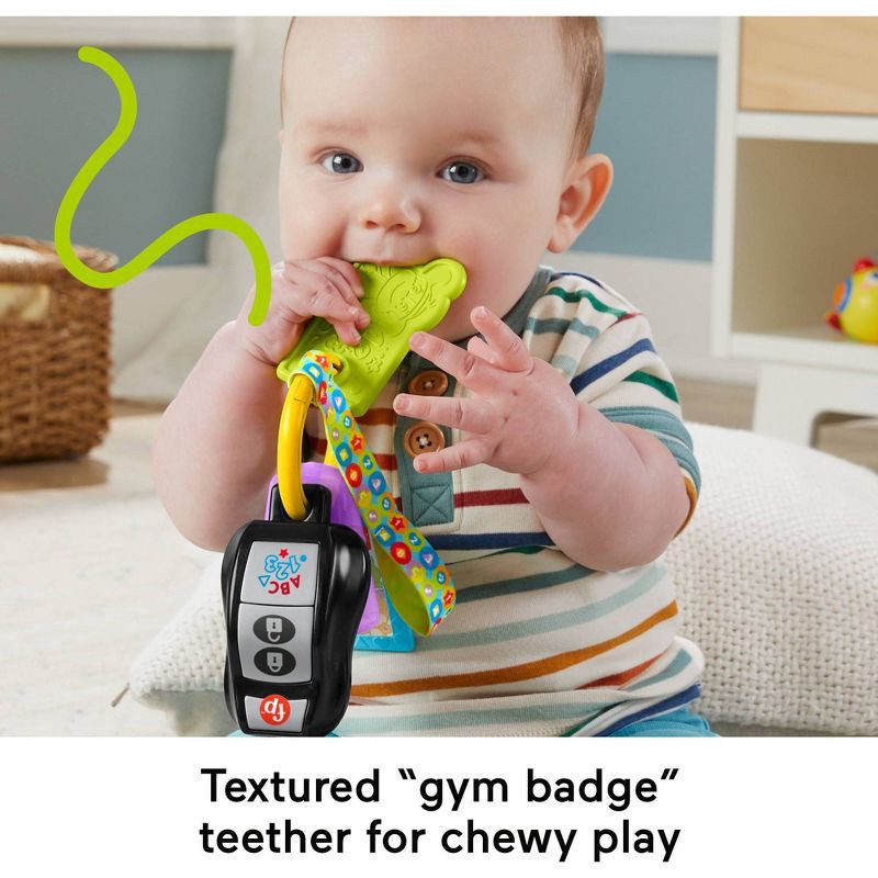 slide 4 of 6, Fisher-Price Laugh & Learn Play & Go Activity Keys, 1 ct