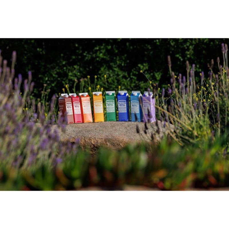 slide 9 of 13, Dr. Bronner's Pure Castile Liquid Soap Bodywash Refill Carton - Peppermint - 32 fl oz, 32 fl oz