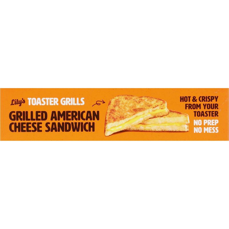 slide 4 of 9, Lily's Toaster Grills Frozen American Cheese - 6.8oz, 6.8 oz