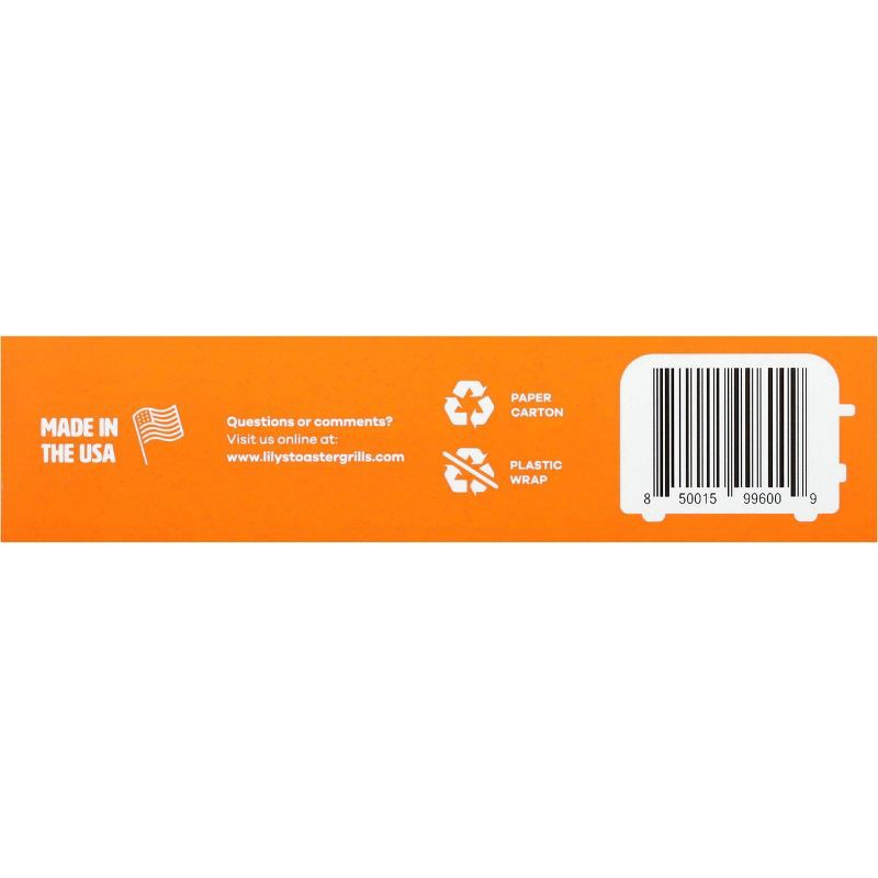 slide 9 of 10, Lily's Toaster Grills Frozen American Cheese - 6.8oz, 6.8 oz