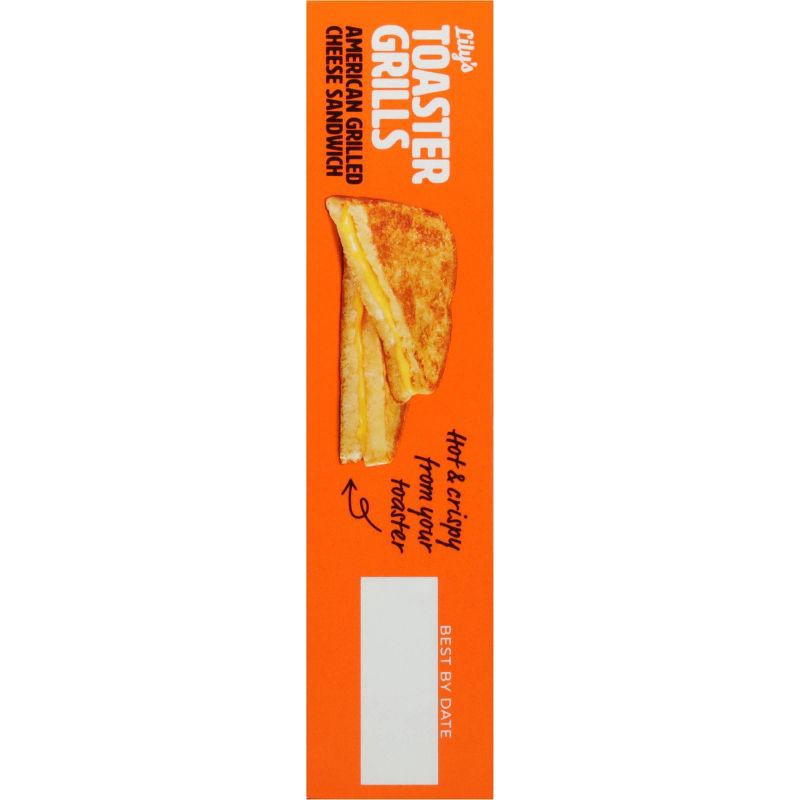 slide 10 of 10, Lily's Toaster Grills Frozen American Cheese - 6.8oz, 6.8 oz