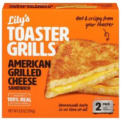 Lily's Toaster Grills American Cheese - 6.8oz