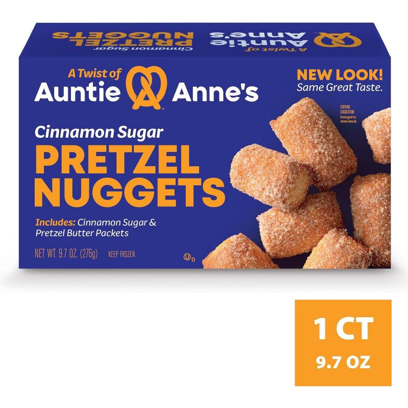 slide 2 of 4, Auntie Anne's Frozen Sweet Cinnamon Pretzel Nuggets - 9.7oz, 9.7 oz